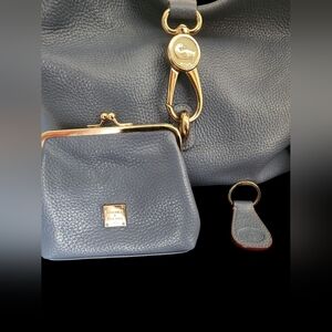 DOONEY & BOURKE💥LIMITED EDITION💥Florentine Logo Lock Leather Shoulder Bag